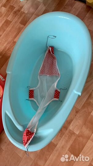 Детская ванночка с гамаком