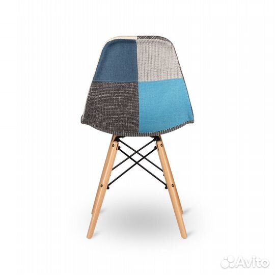 Стул Eames Patchwork Blue