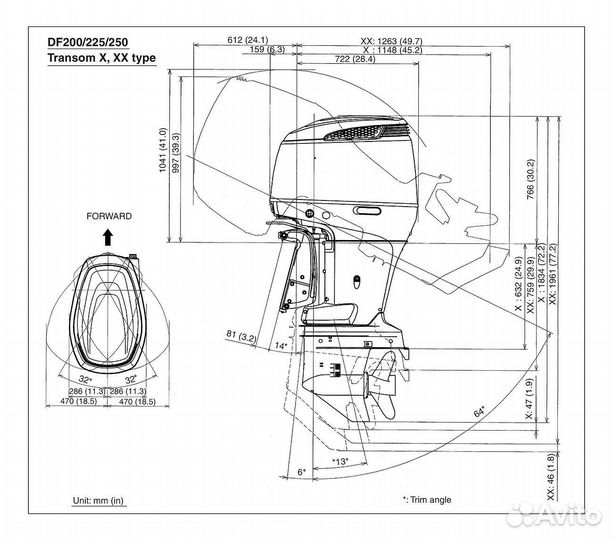 Можно ндс.В наличии мотор лодочный suzuki DF250TX