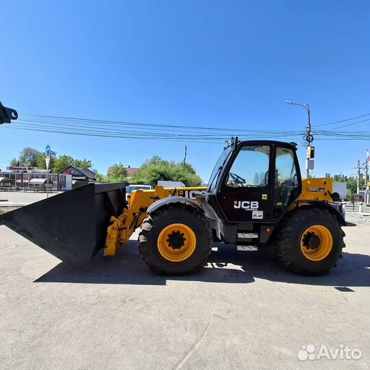 Телескопический погрузчик JCB 550-80, 2014