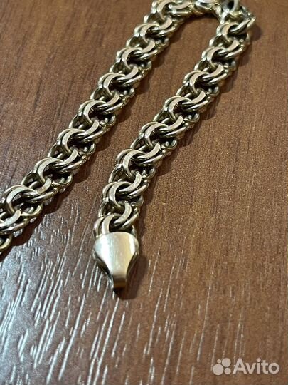 Мужской золотой браслет