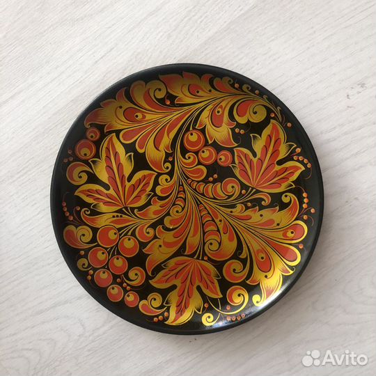 Деревянная посуда Хохлома