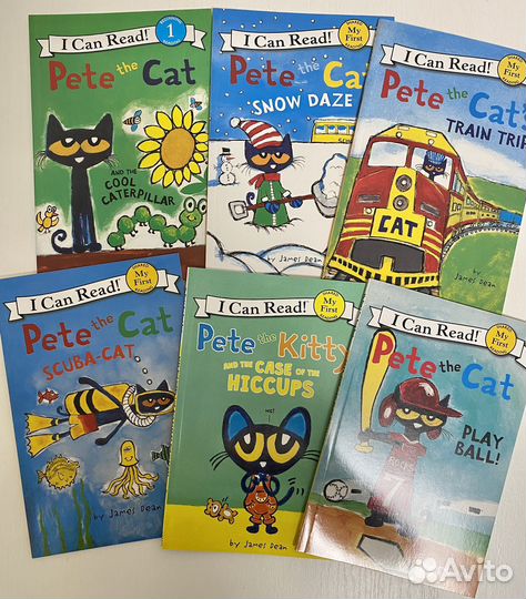 Pete the cat I can read (6 штук) 1