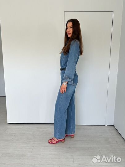 Джинсовый комбинезон Zara