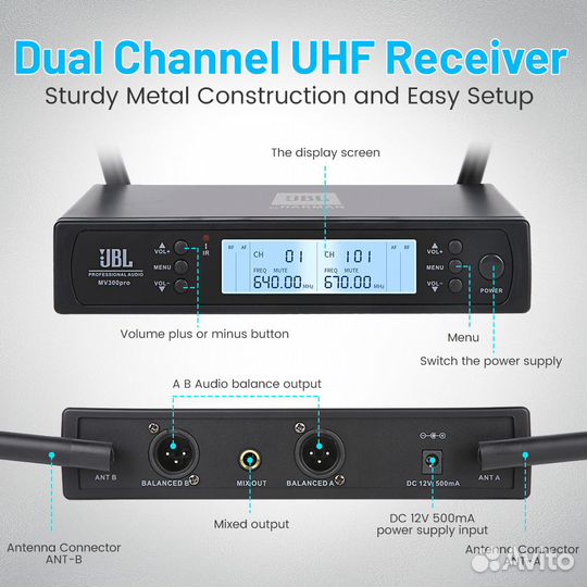 Радиосистема JBL 300 Pro