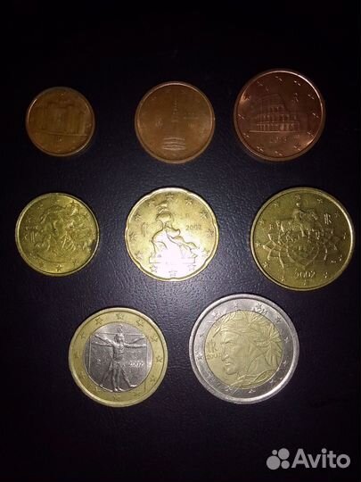 Монеты евро