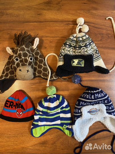 Шапки детские для мальчиков