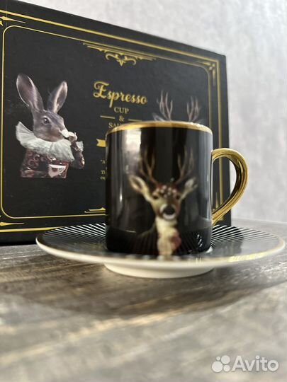 Кружка и блюдце H&M home