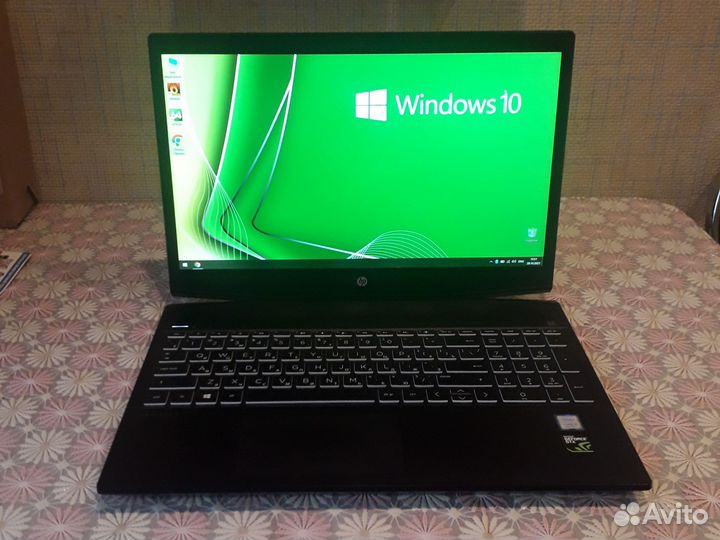 Игровой ноутбук HP Gaming 15/i5/GF 1050m/ssd+hdd