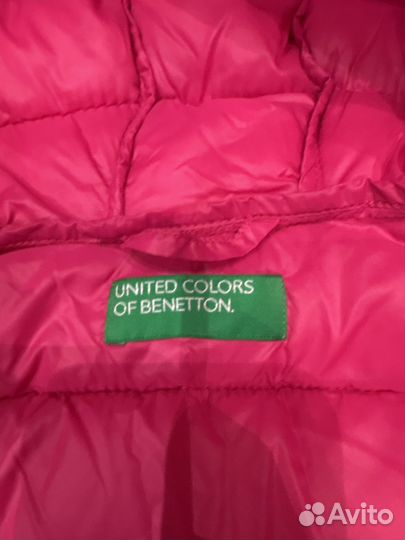 Демисезонная куртка 98 benetton