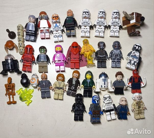 Lego star wars минифигурки