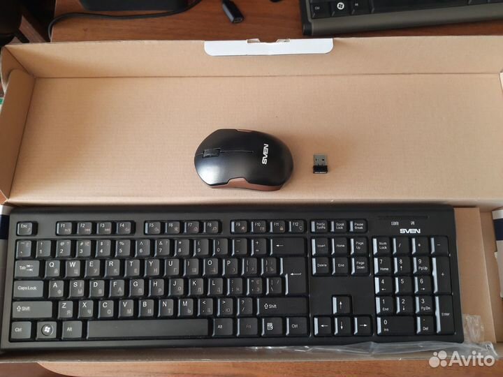 Клавиатура и мышь беспроводная