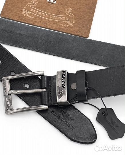 Мужской кожаный ремень