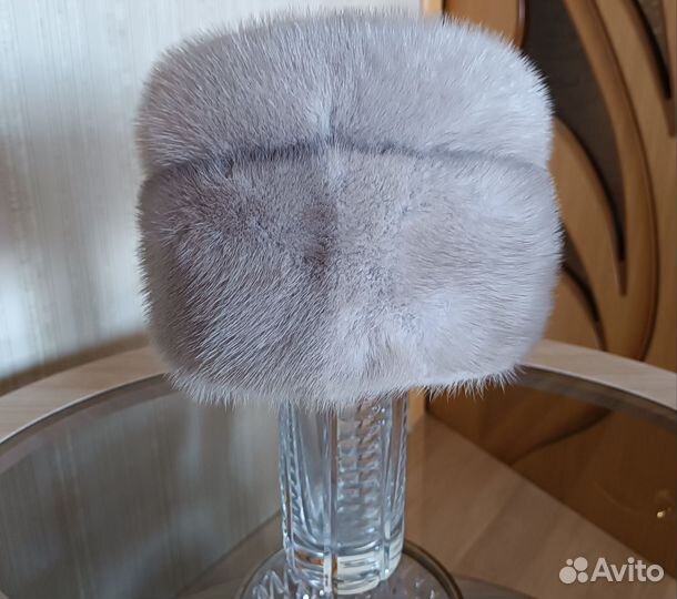 Шапка норковая женская