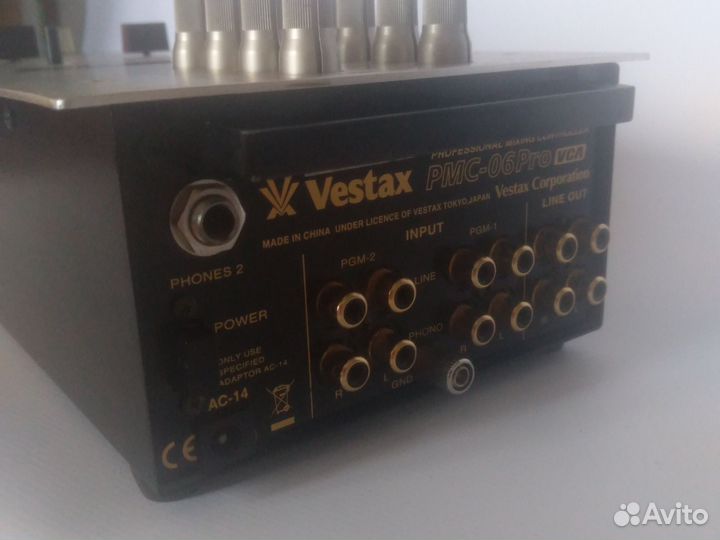 Микшер Vestax PMC-06 Pro VCA