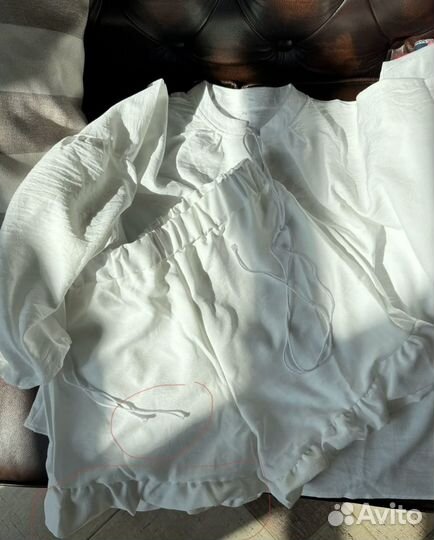 Летний комплект шорты и рубашка