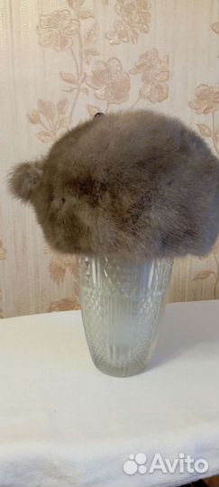 Шапка норковая женская
