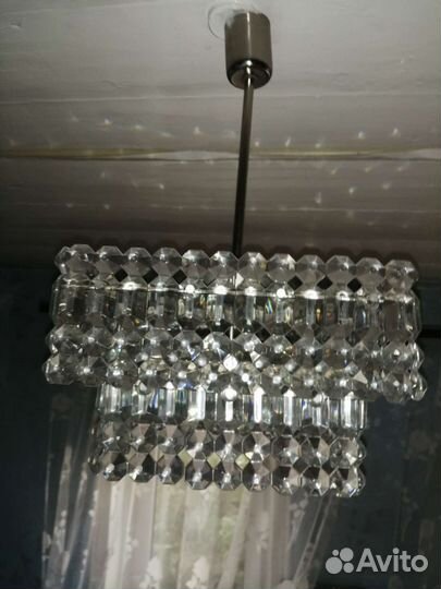 Люстра СССР хрусталь