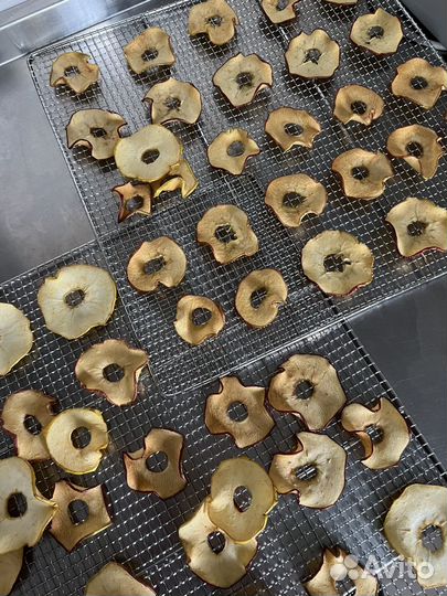 Яблочные чипсы