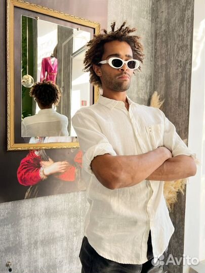 Мужская рубашка белая