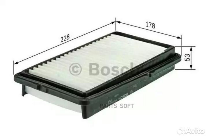Bosch F026400125 Фильтр воздушный