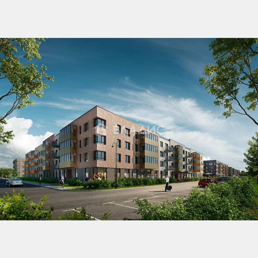 Квартира-студия, 23,7 м², 3/4 эт.