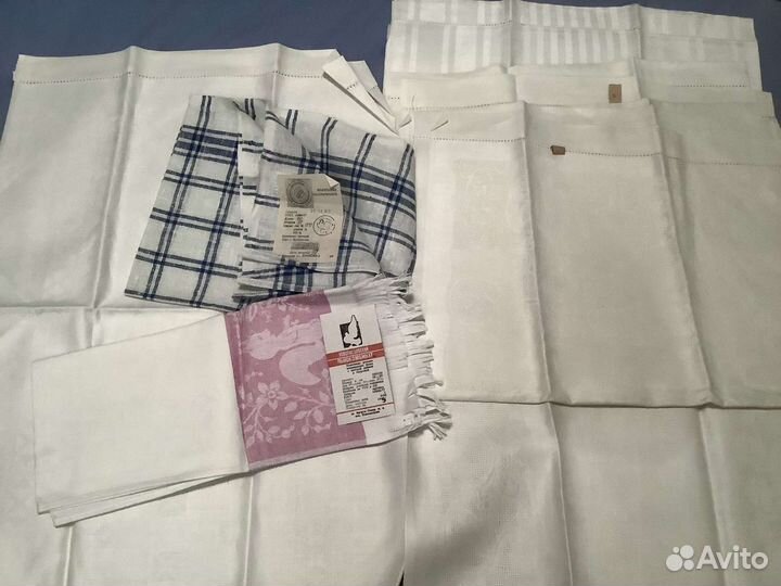 Полотенце, скатерть. СССР этикетка