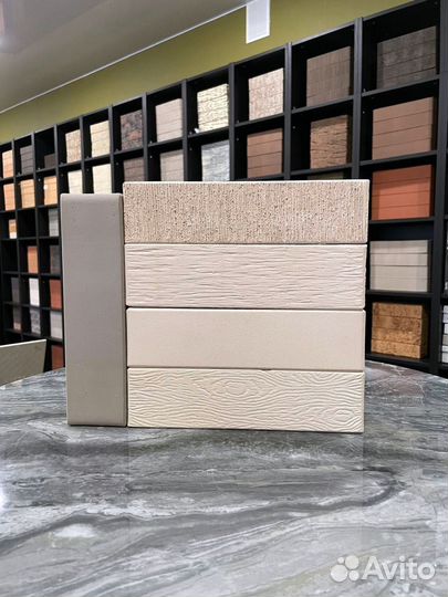 Кирпич облицовочный слоновая кость Железногорский