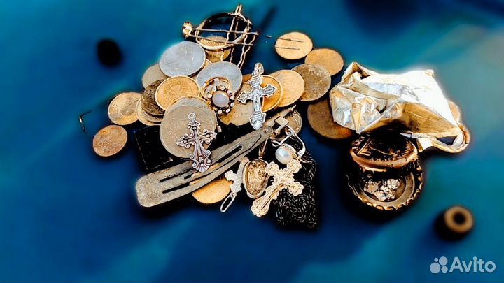 Поиск украшений. Металлоискатель