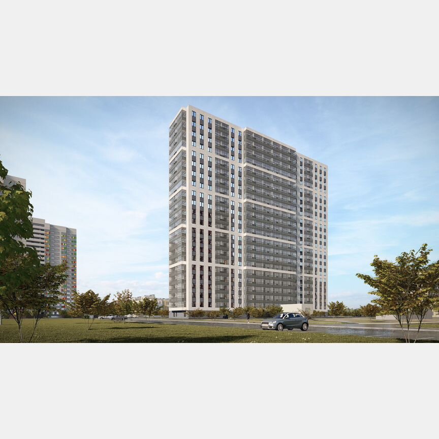 1-к. квартира, 32,1 м², 21/22 эт.