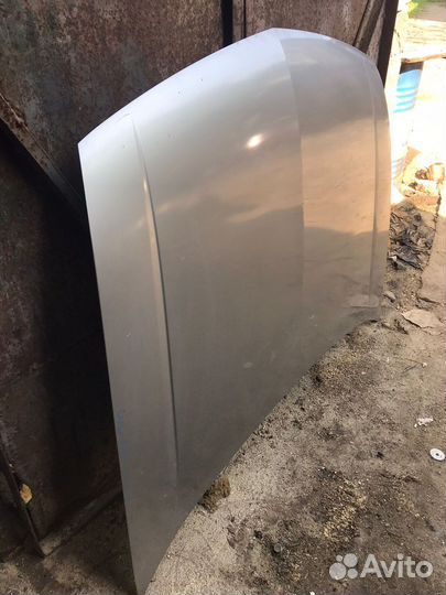 Капот серебристый Honda accord 8