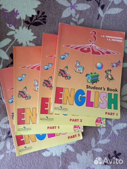 Учебник английского языка 3 класс верещагина
