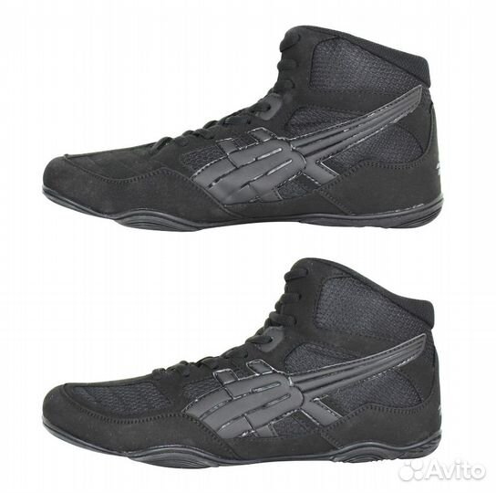 Борцовки на твердой подошве BoyBo New черные (40)