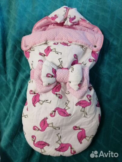 Конверт на выписку(девочки,мальчика)зимний конверт