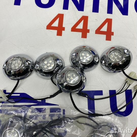 Подсветка порогов Mercedes W210 W211