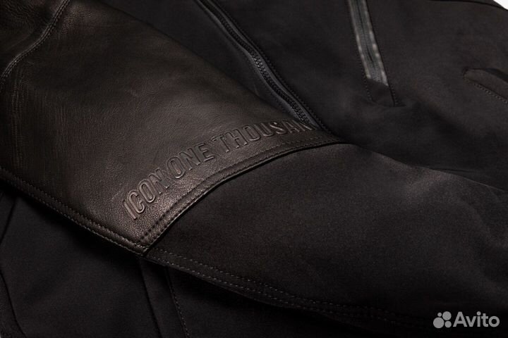 Icon Basehawk2 мотокуртка черная