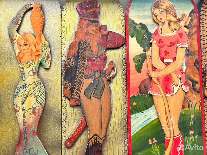 Резные картины из дерева