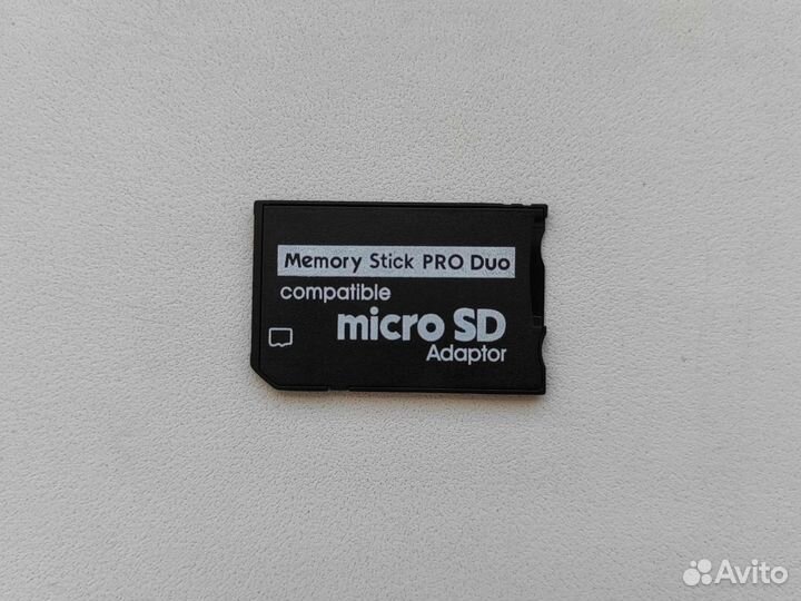 Memory Stik Pro Duo адаптер для Micro SD