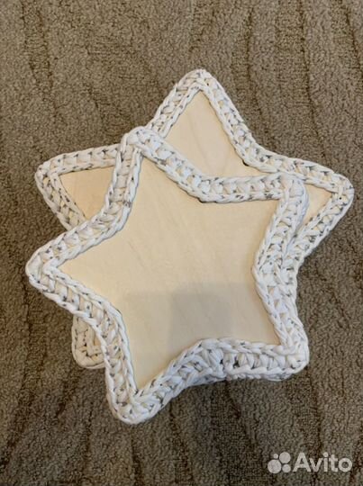 Коробочки для мелочей вязанные