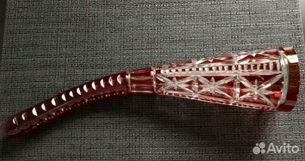 Рубиновый хрустальный рог изобилия СССР