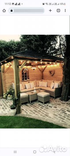 Беседки, перголы,навесы, садовая мебель