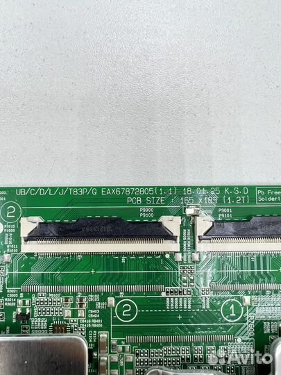 Разбор тв LG 49UK6200