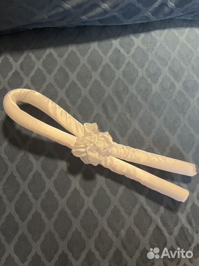 Бигуди для завивки волос локоны мягкие атласные