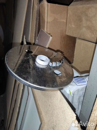 Нож и решетки 20см от пром.мясорубки