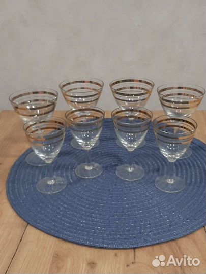 Бокалы, фужеры, рюмки