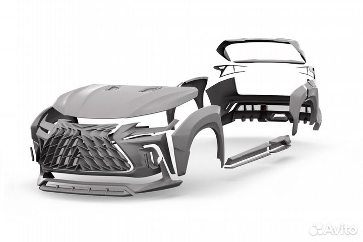 Обвес на Lexus NX Комплект Lexus Kotaro