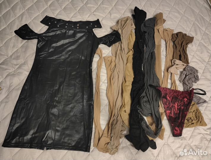 Колготки, чулки, носочки, платье. Размер 46