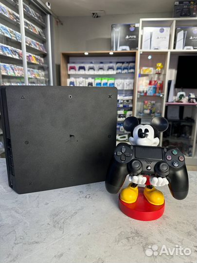 Sony playstation 4 slim много игр