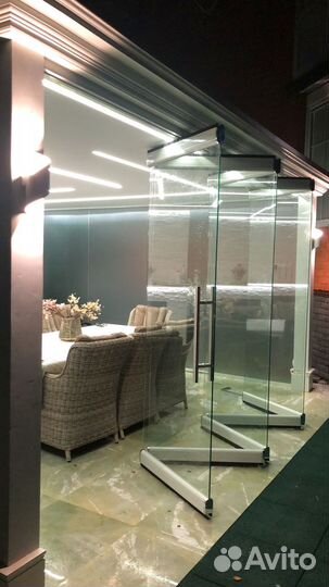 Безрамное остекление