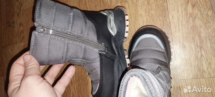 Сапожки зимние детские р 25